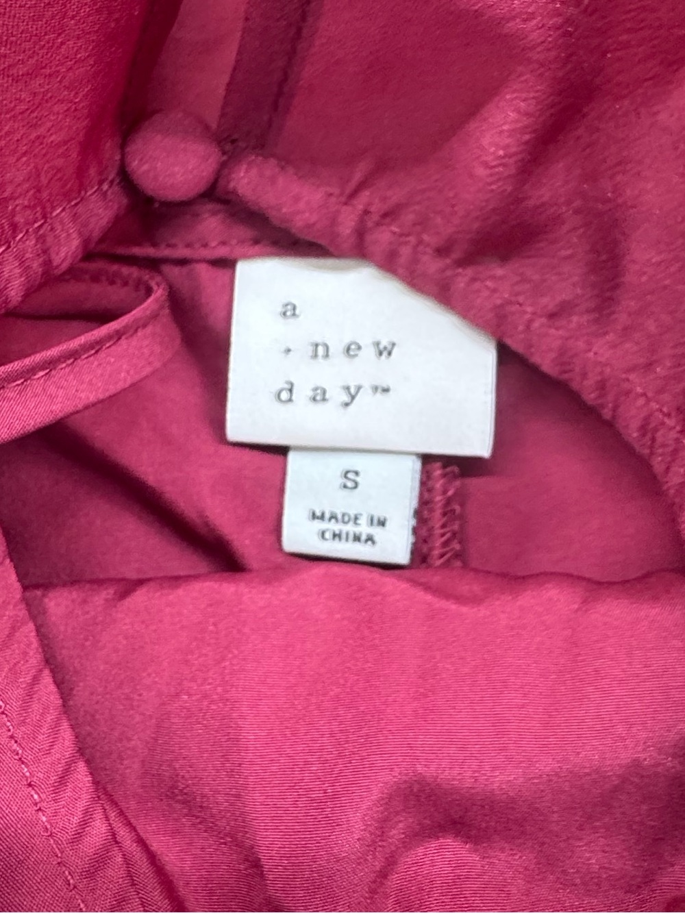 NWT A New Day Wine Sheer Overlay Midi Dress Extra Large XL - Picture 7 of 12